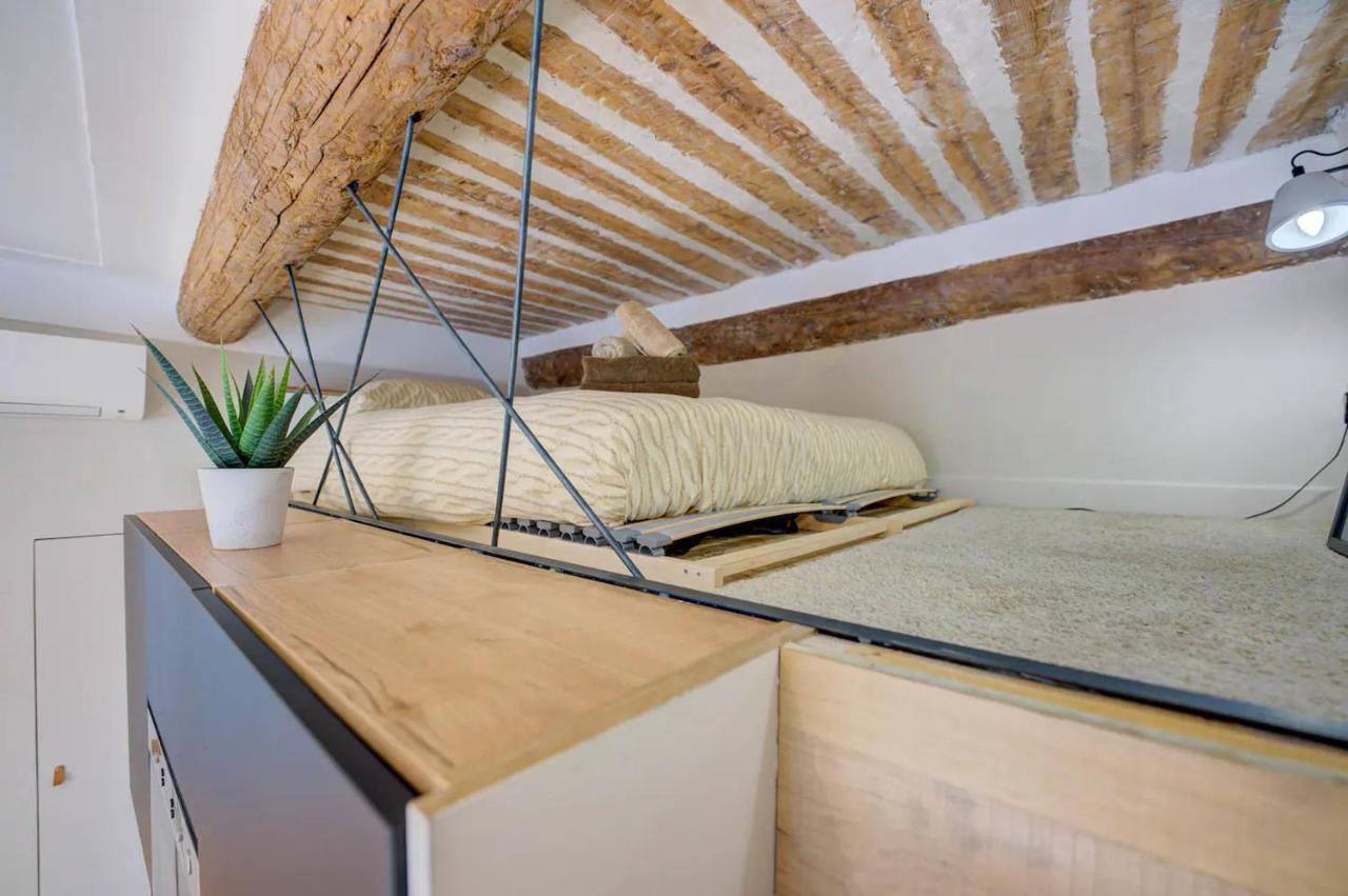 Duplex Studio Apt Mezzanine Near Shops & Cafes Antibes Exterior photo
